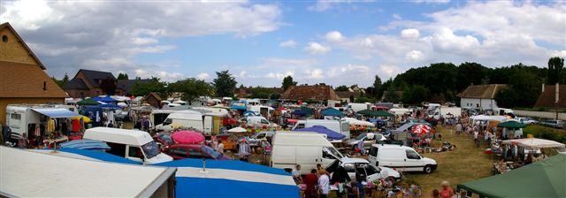 Vues panoramique sur la foire