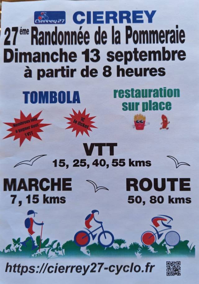 27 ème Randonnée de la Pommeraie